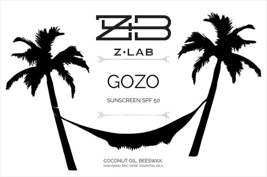 Gozo Sunscreen -all natural -spf 50 -3oz